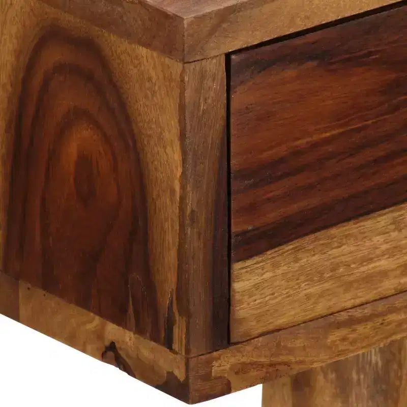 Bureau 43,3x21,7x29,9 Bois d'acacia massif