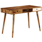 Bureau 43,3x21,7x29,9 Bois d'acacia massif