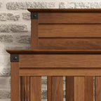 Chambre de bébé Redmond, ensemble 3 pièces avec lit, commode et chiffonnier, inclut un lit convertible 4-en-1, une commode et un chiffonnier