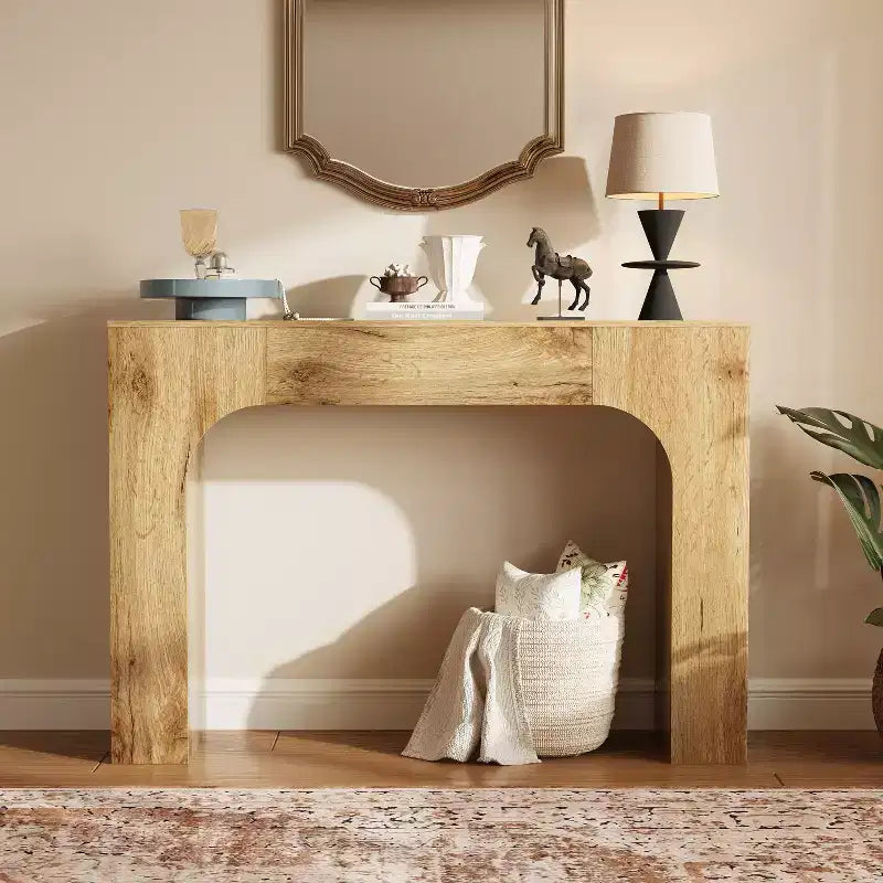 Table console de ferme de 47 pouces