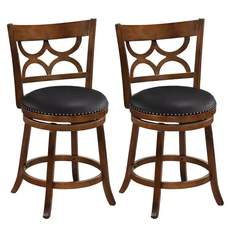 Tabourets de bar hauteur comptoir 66 cm, lot de 4
