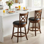 Tabourets de bar hauteur comptoir 66 cm, lot de 4