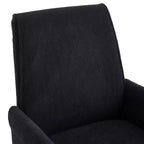 Chaise de bureau mi-dossier, relevable, tissu rayé, ergonomique. Idéale pour le travail, les études et la détente.