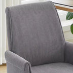 Chaise de bureau mi-dossier, relevable, tissu rayé, ergonomique. Idéale pour le travail, les études et la détente.