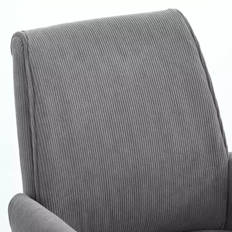 Chaise de bureau mi-dossier, relevable, tissu rayé, ergonomique. Idéale pour le travail, les études et la détente.