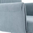 Chaise de bureau mi-dossier, relevable, tissu rayé, ergonomique. Idéale pour le travail, les études et la détente.