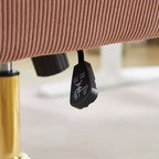 Chaise de bureau mi-dossier, relevable, tissu rayé, ergonomique. Idéale pour le travail, les études et la détente.