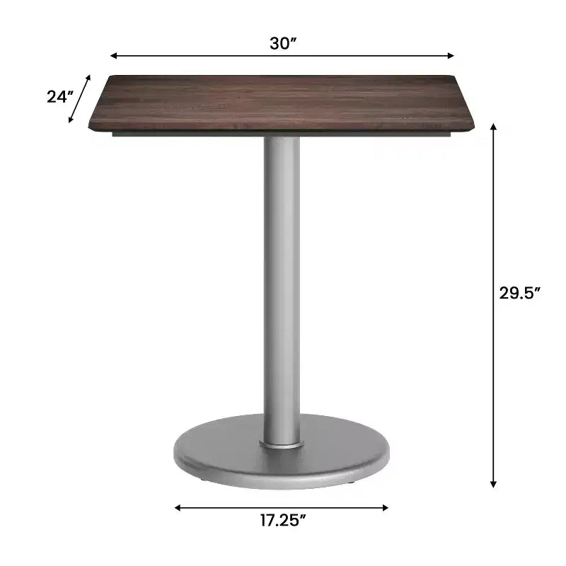 Table de table Acadia pour l'intérieur et l'extérieur