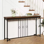 Console industrielle 55" étroite avec base en H