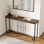 Console industrielle 55" étroite avec base en H