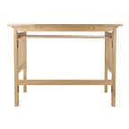 Bureau pliant en bois clair