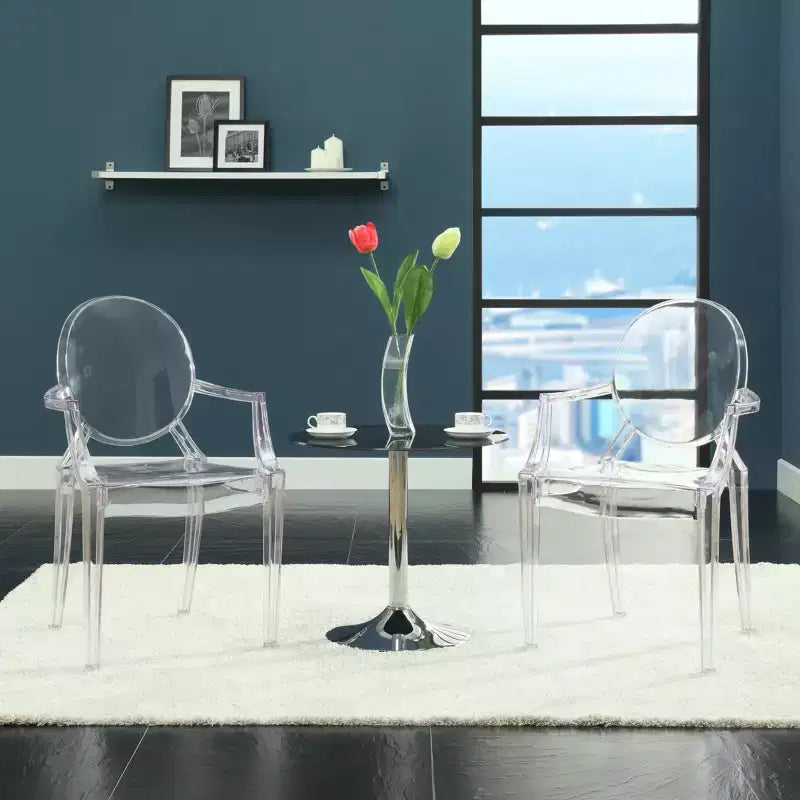 Chaise de salle à manger Casper avec accoudoirs