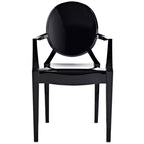 Chaise de salle à manger Casper avec accoudoirs