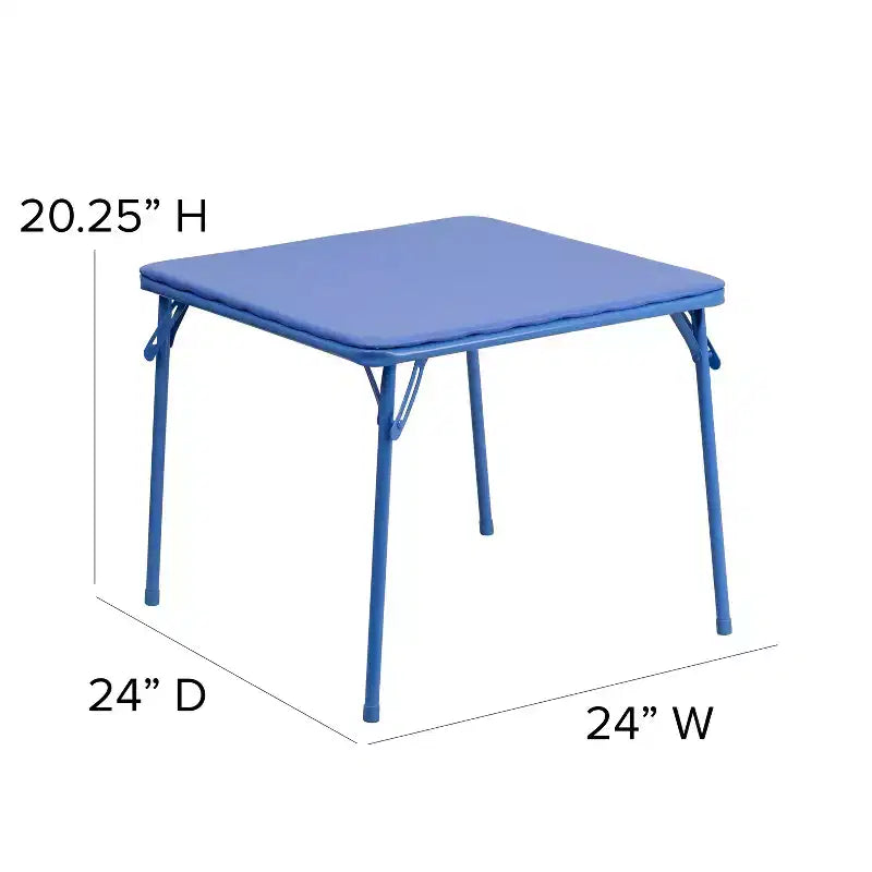 Ensemble table et chaises pliantes 5 pièces pour enfants