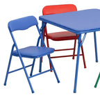 Ensemble table et chaises pliantes 5 pièces pour enfants