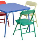 Ensemble table et chaises pliantes 5 pièces pour enfants
