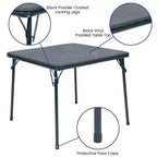 Ensemble table et chaises pliantes 5 pièces pour enfants