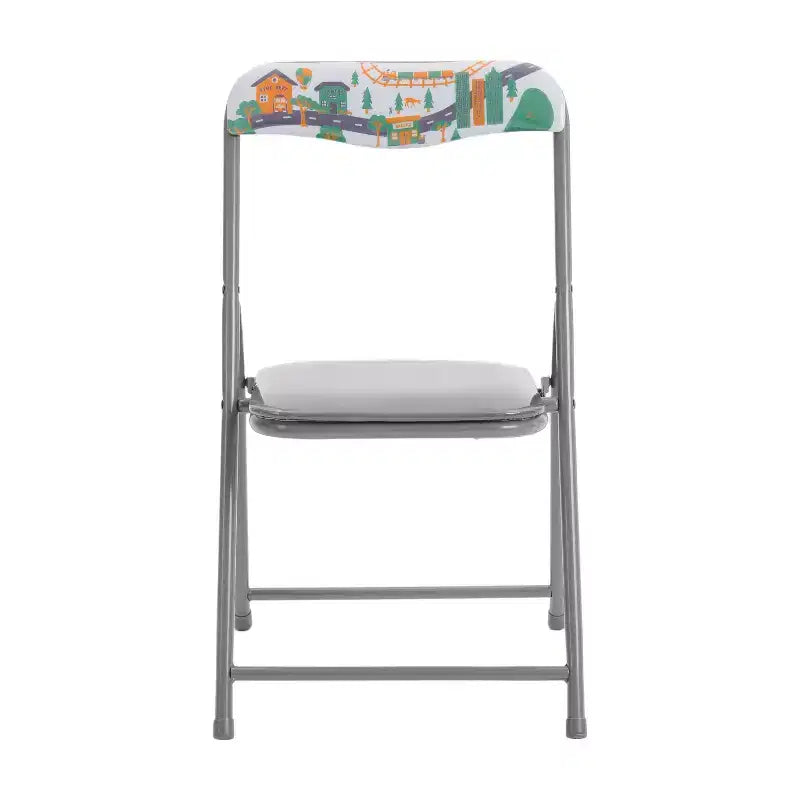 Ensemble table et chaises pliantes 5 pièces pour enfants