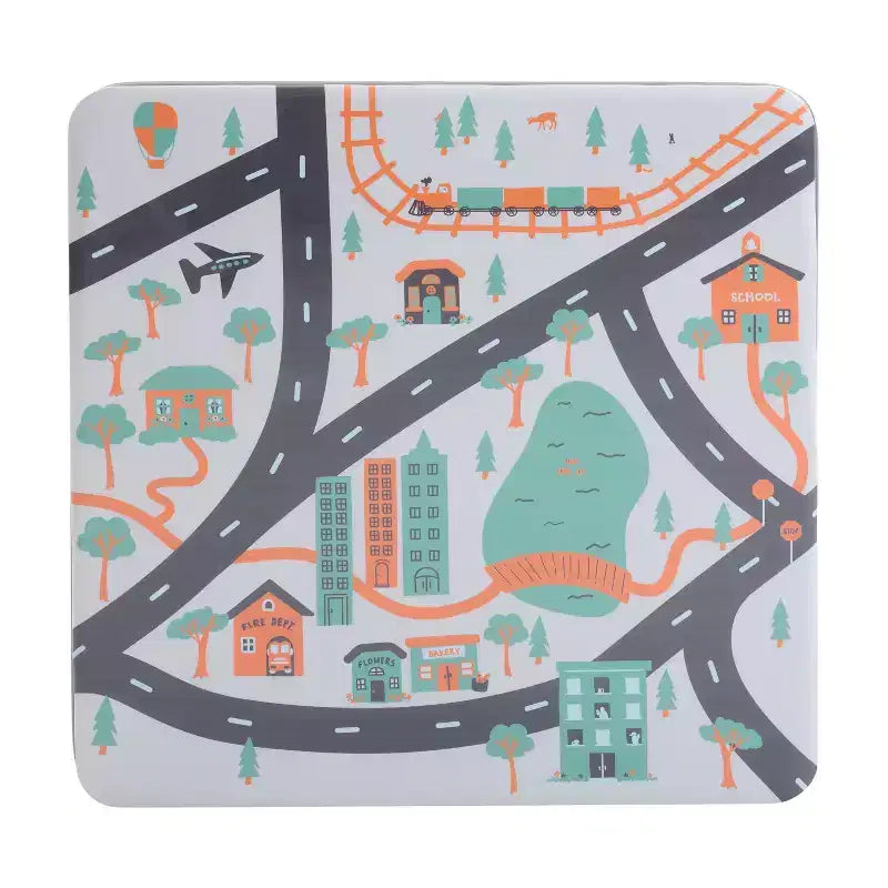 Ensemble table et chaises pliantes 5 pièces pour enfants