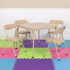 Ensemble table et chaises pliantes 5 pièces pour enfants