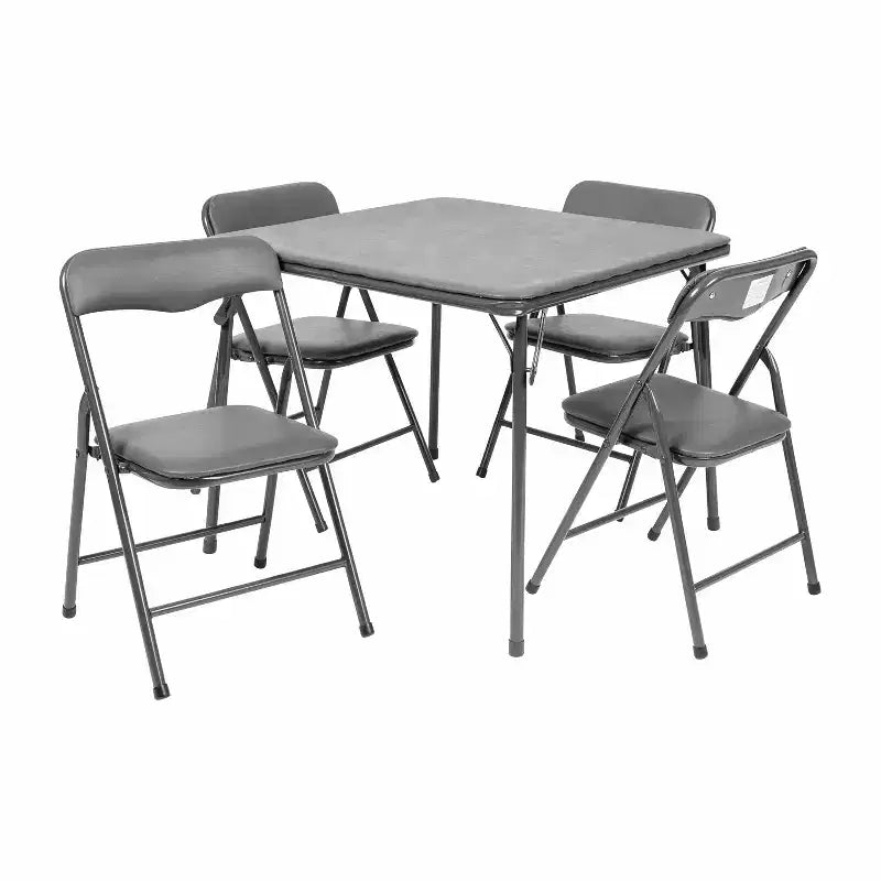 Ensemble table et chaises pliantes 5 pièces pour enfants