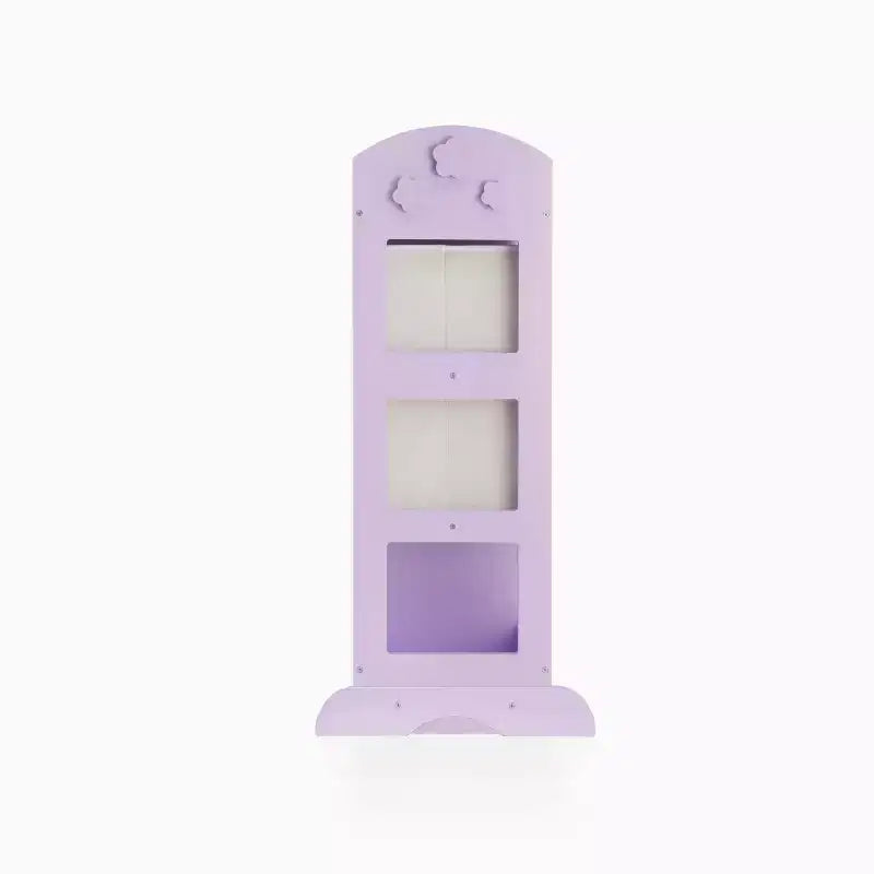 Centre de déguisement « See and Store » : Organisateur de vêtements et de costumes pour enfants, Étagère de rangement suspendue avec miroir et bacs de rangement