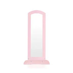 Centre de déguisement « See and Store » : Organisateur de vêtements et de costumes pour enfants, Étagère de rangement suspendue avec miroir et bacs de rangement