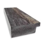 Miroir mural de salle de bain Bark Rustic Char Narrow Petite Bevel 27,5 x 21,5 po